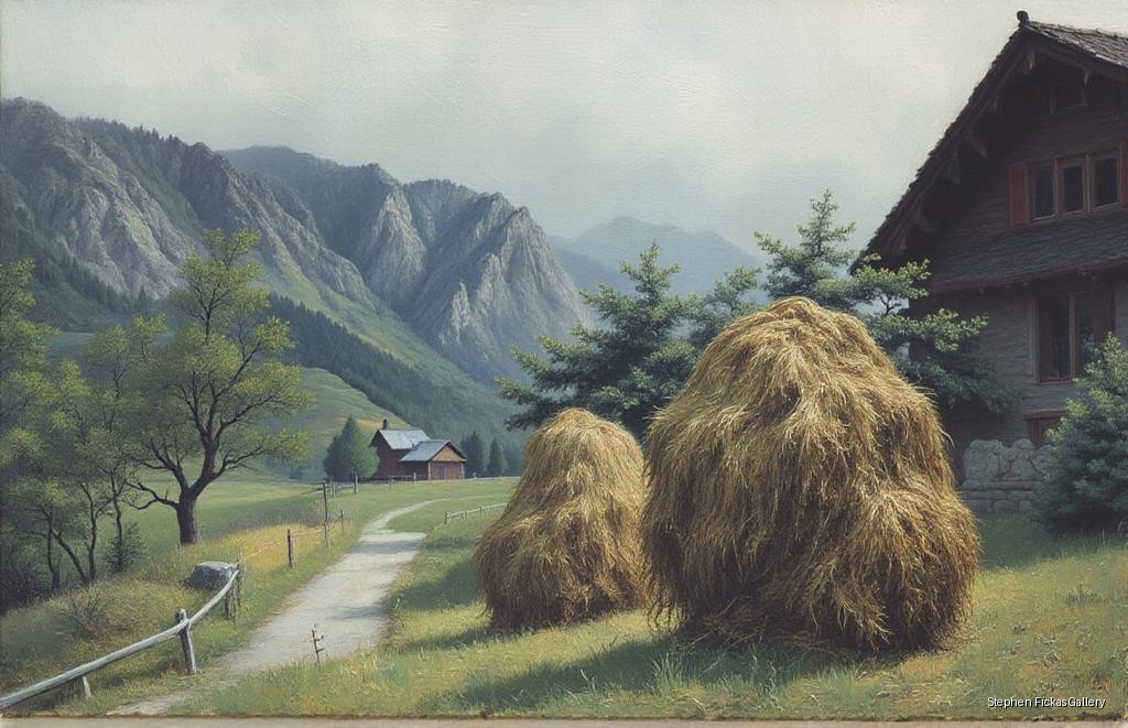 Haystacks in the Valley